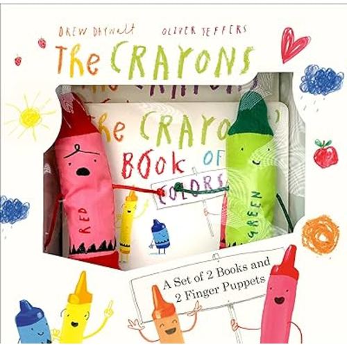 The Crayons: A Set of Books and Finger Puppets (My First Crayons)