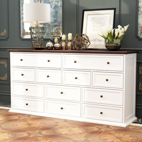 Winston Porter Cashel 12 - Drawer Dresser & Reviews | Wayfair