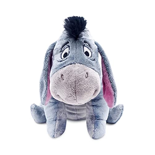 Disney Store Official Eeyore Medium Soft Toy for Kids, Cuddly Character with Fuzzy Texture and Embroidered Details, Floppy Ears and Tail, Disney Plushy Suitable for All Ages.