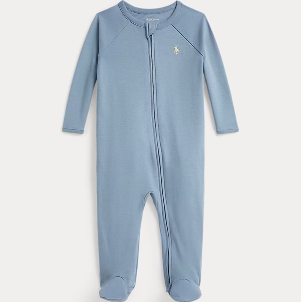 Cotton Interlock Footed Coverall
