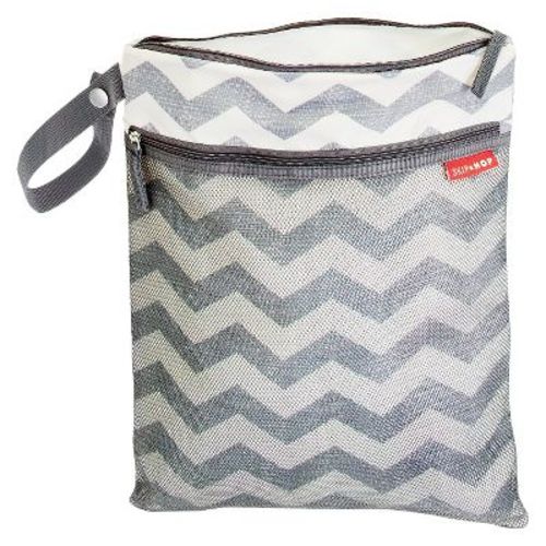 Skip Hop Grab And Go Wet/dry Diaper Bag - Chevron