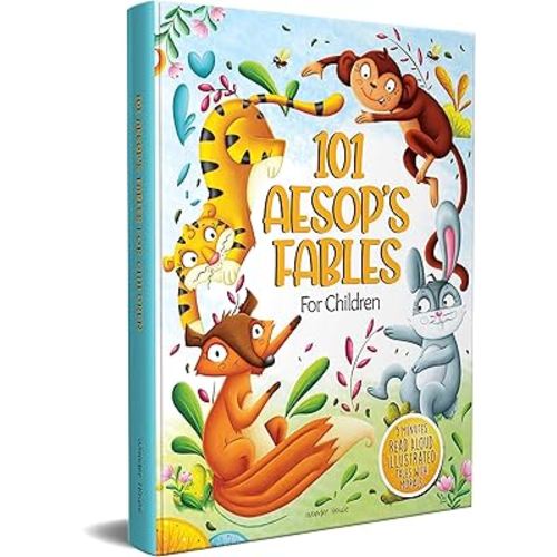 5 Minutes Read Aloud: 101 Aesop's Fables For Children