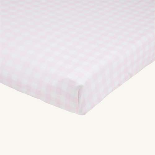Cheeky Changing Pad Cover - Palm Beach Pink Gingham