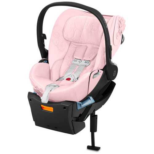 Cybex Cloud Q Sensorsafe Reclining Infant Car Seat - Simply Flowers - Pale Blush