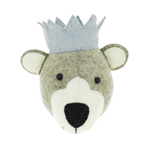 Fiona Walker Mini Baby Bear Felt Animal Head