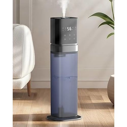 Humidifier Large Room, 2.1Gal/8L Humidifiers for Home Bedroom with Extended Tube, Room Cool Mist Humidifier, School, Office, Warehouse