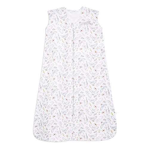HALO SleepSack, 100% Cotton Wearable Blanket, Swaddle Transition Sleeping Bag, TOG 0.5, Harry Potter Messenger, Medium, 6-12 Months