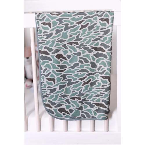 Retro Duck Camo Swaddle