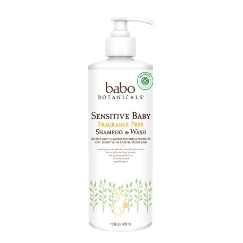 Sensitive Baby Fragrance Free Shampoo & Wash