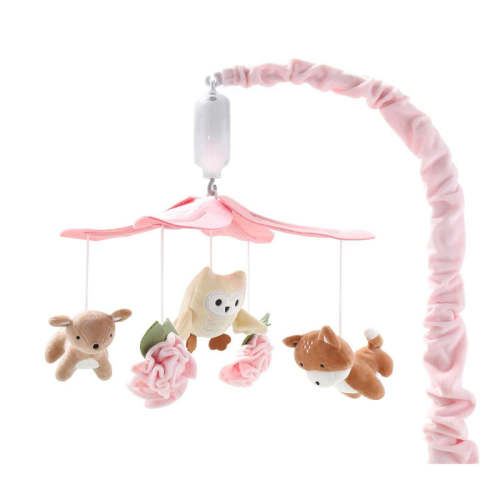 Little Forest Baby Musical Crib Mobile for Girls