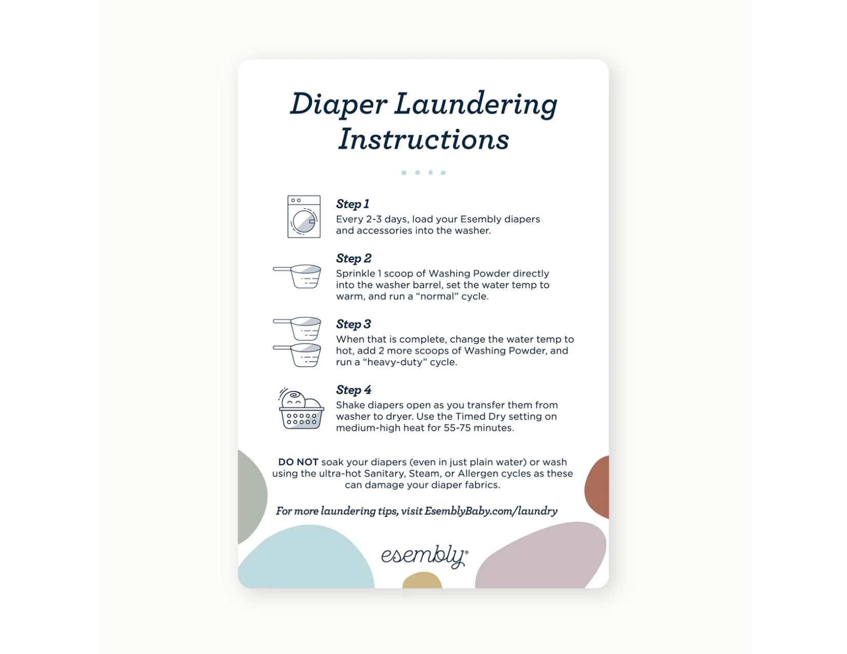 Cloth Diaper How To Guide   Laundry Magnet Default Title