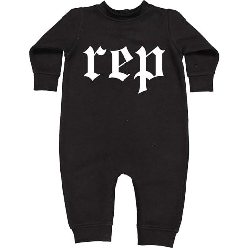 Expression Tees REP Reputation Music Toddler-Sized Hoodie and Infant Fleece Rompers, Ultra-Soft and Adorable
