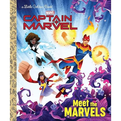 Meet the Marvels (Marvel) (Little Golden Book) Hardcover – Picture Book, January 3, 2023