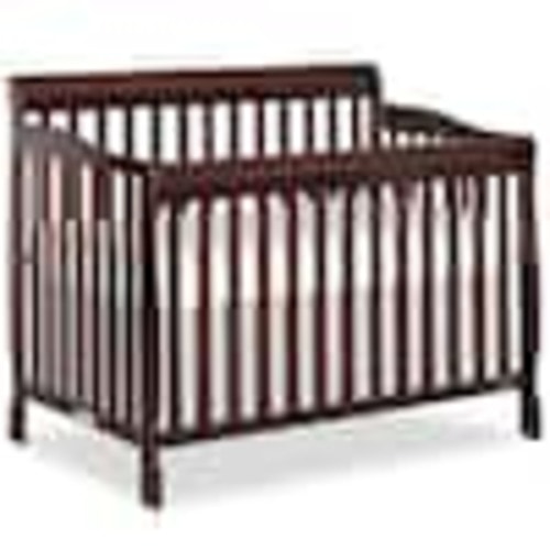Dream On Me Espresso Ashton Convertible 5-in-1 Crib 660-E
