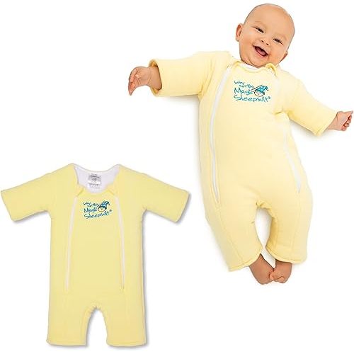 Baby Merlin's Magic Merlin Sleepsuit - Microfleece Baby Transition Swaddle - Sleep Suit - Infants 3-6 Months and 6-9 Months