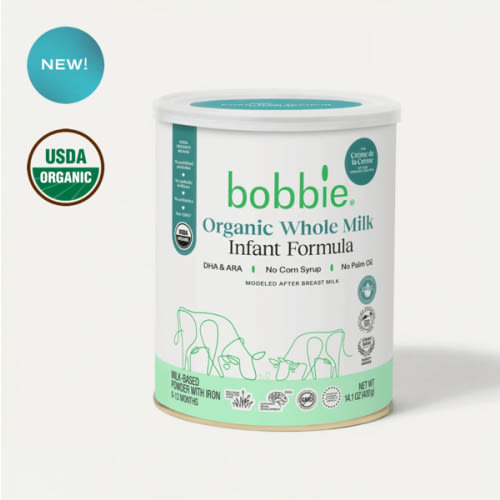Organic Whole Milk Baby Formula