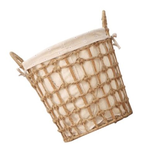 HOMEMAXS Woven Big Laundry Basket Wicker Storage Baskets Hamper Baby