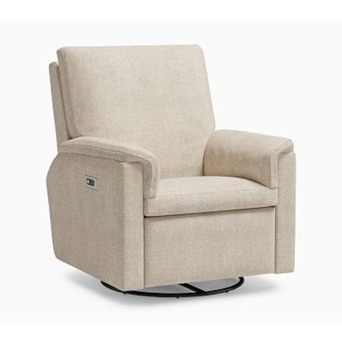 Dream Power Recliner Rustic Linen Parchment