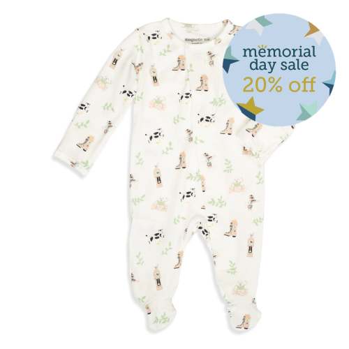 introduce mother goose modal magnetic parent favorite footie (newborn)