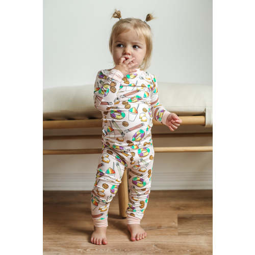 Pink Southern Sweets 2 Piece Bamboo Pajama Set