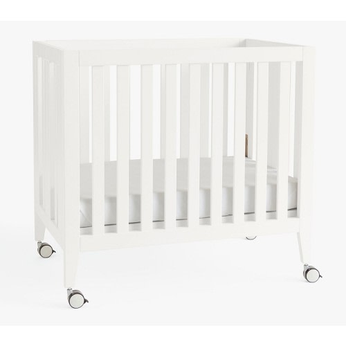 Camden Foldable Mini Crib With Mini Mattress