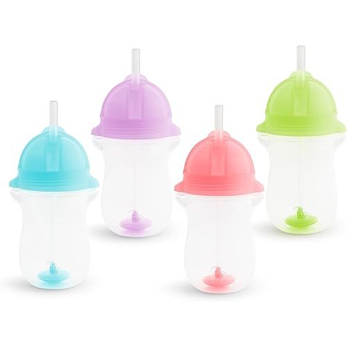 Munchkin Any Angle Weighted Toddler Straw Cup, 10 Ounce