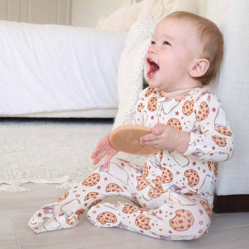 Cookie Cuddles Zipper Footie