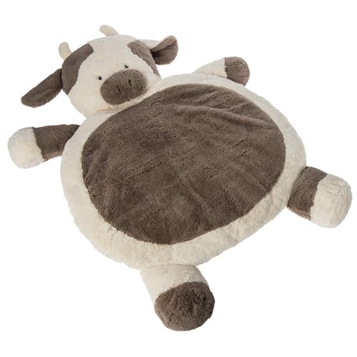 Mary Meyer Bestever Baby Mat Cushioned Tummy Time Floor Play Mats for Babies and Toddlers, 31 x 23-Inches, Booboo MooMoo Cow