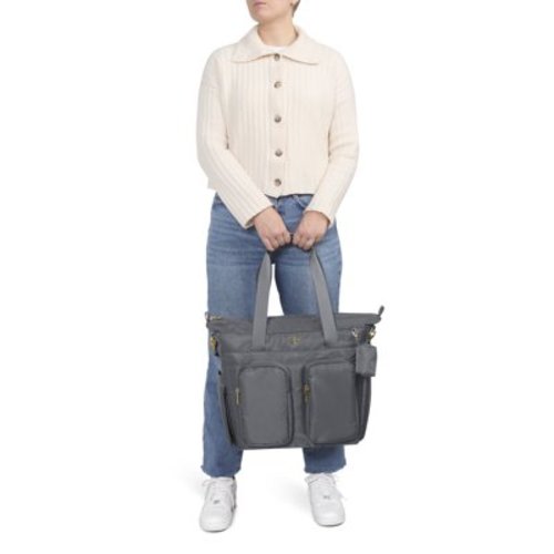 Huggies Sunshine Carry All Pack Tote Diaper Bag, Grey