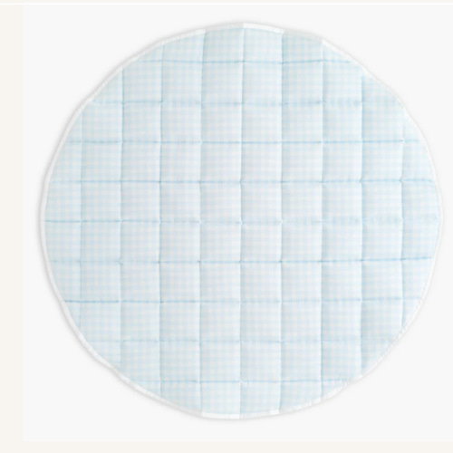 Picnic Gingham Play Mat - Blue | Gooselings