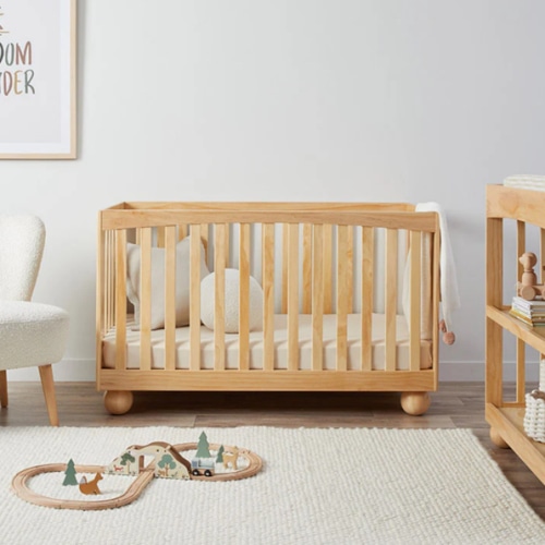 Blake Cot - Natural | Convertible Baby Bed | Mocka