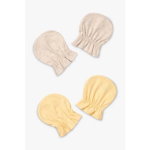 2-Pack Baby No Scratch Mittens - Organic Baby Clothes - Monica + Andy