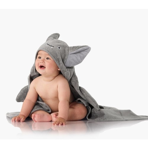 Bat Critter Baby Hooded Towel