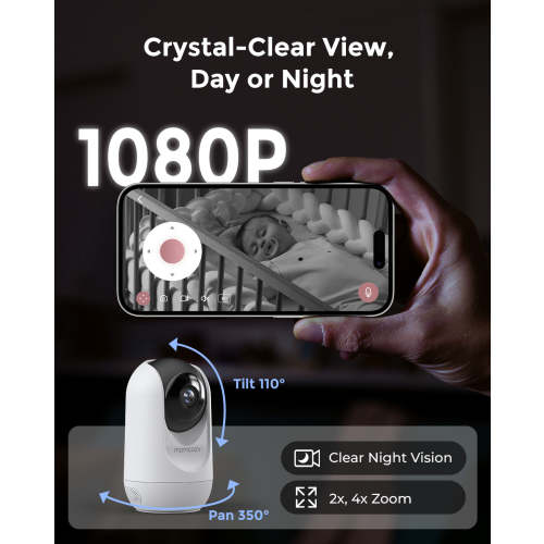 Momcozy 5-Inch Dual-mode Smart Baby Monitor-BM04