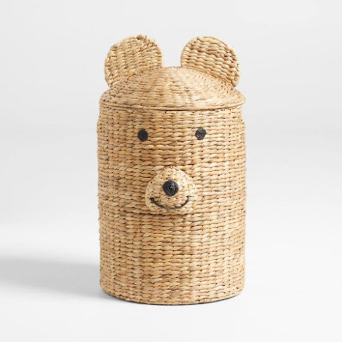 Bear Woven Kids Hamper with Handles - Crate & Kids | Google