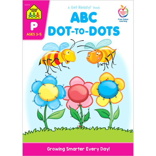 School Zone ABC Dot-To-Dots Deluxe Workbook