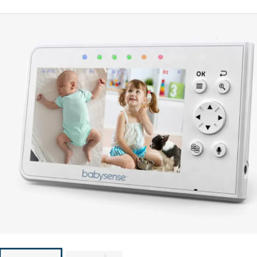 Parent Unit for Split-Screen Video Baby Monitor V43