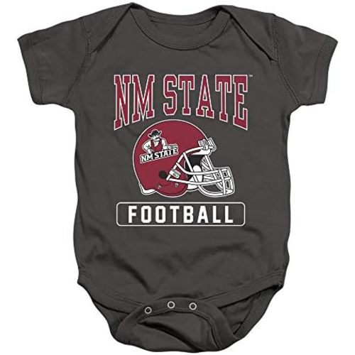 New Mexico State University Official Football Helmet Unisex Infant Snap Suit for Baby