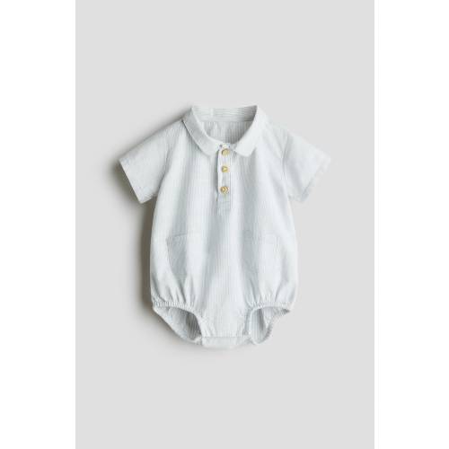 COTTON ROMPER SUIT - NB