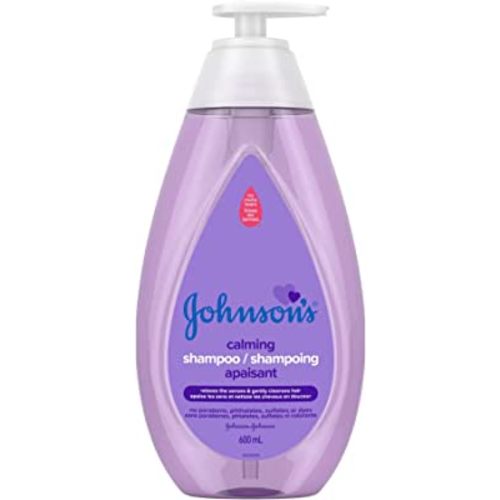 Johnson's Baby Shampoo, Calming Shampoo, Paraben Free, 600 ml