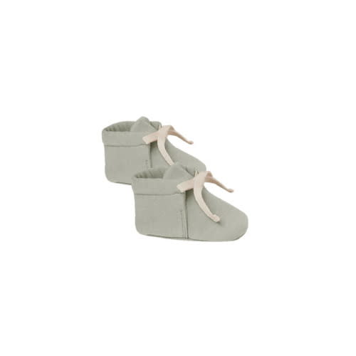 Baby Booties | Pistachio 0-3 mo