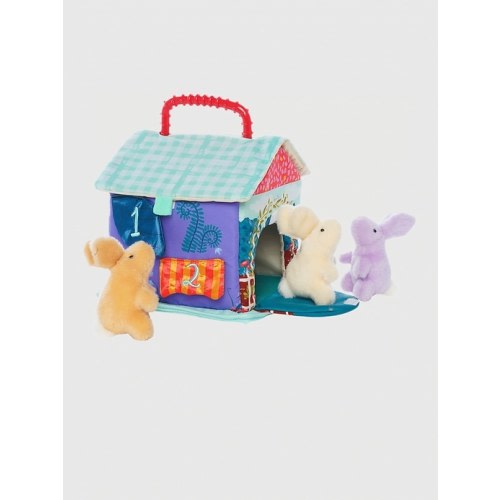 Cottontail Cottage Fill and Spill Bunny Sensory Toy in multi, size: One Size
