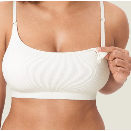 Ribbed Scoop Nursing Bralette