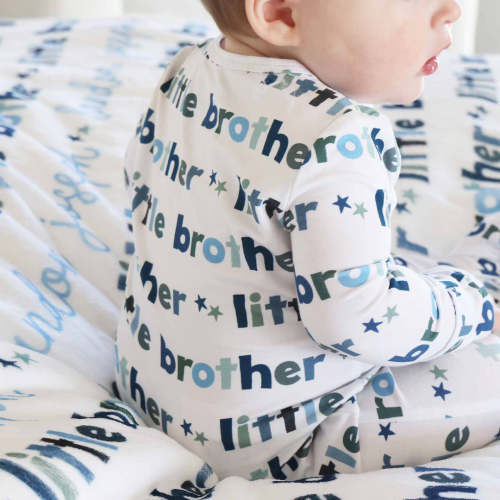 Little Sibling Zipper Footie