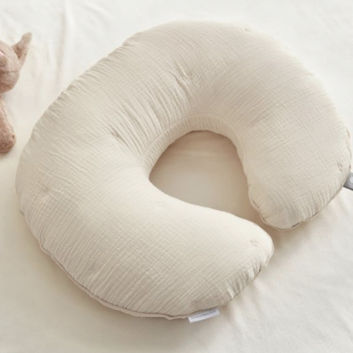 Boppy Cuddle Me Muslin Nursing Pillow and Cover