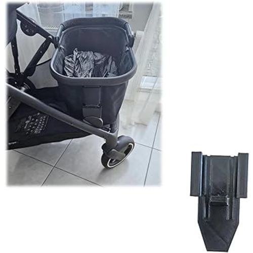 for Cybex Gazelle S Basket Bottom Adapter, Secure Shopping Basket Connector for Easy Installation, Storage Solution Adapter for Cybex Gazelle S Stroller | 2Pack