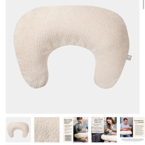 New Boppy Nursing Pillow Luxe