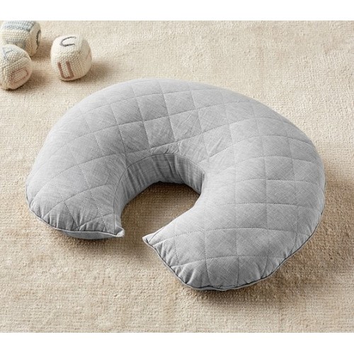Gray Belgian Linen Boppy® Nursing & Infant Support Pillow & Cover