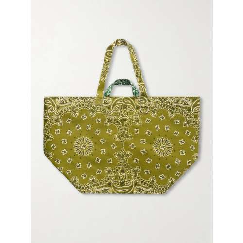 CALL IT BY YOUR NAME Maxi basket printed cotton tote bag | NET-A-PORTER