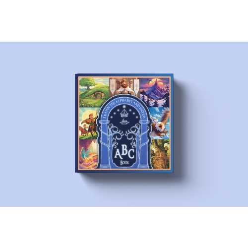 LOTR Inspired Baby ABC Book - Soft- or Hardcover - ABC Childrens Book - Fantasy Nursery Book - Lotr Shower Gift Idea